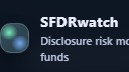SFDRwatch logo